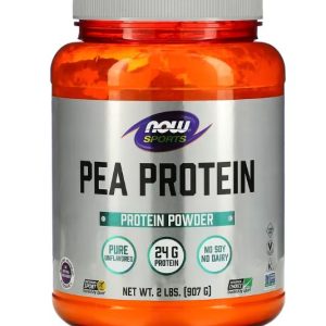 NOW Foods, Sports, Pea Protein, Pure Unflavored, 2 lbs (907 g)